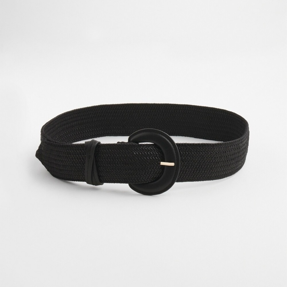 Chico’s stretch Raffia belt